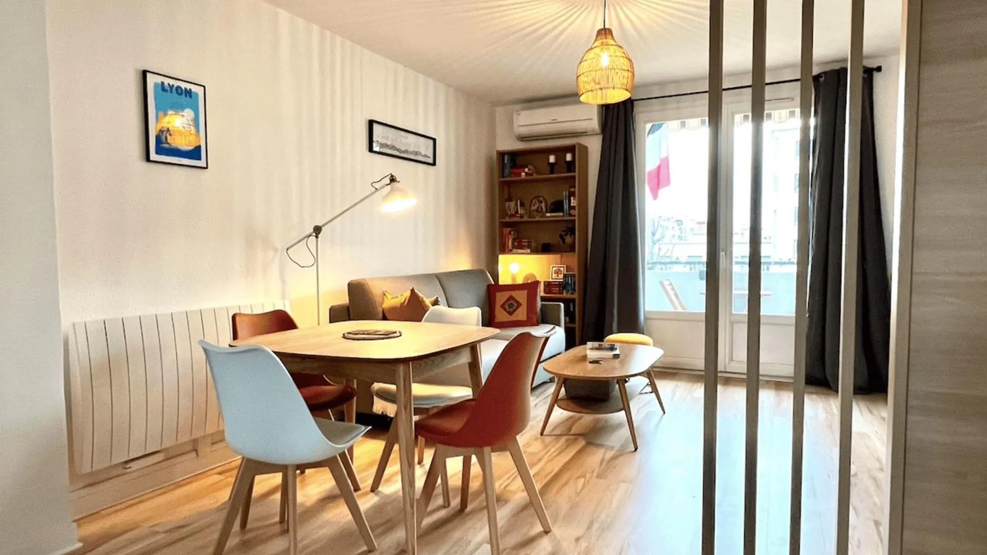 Charming T3 With Balcony In Lyon Monplaisir Lägenhet
